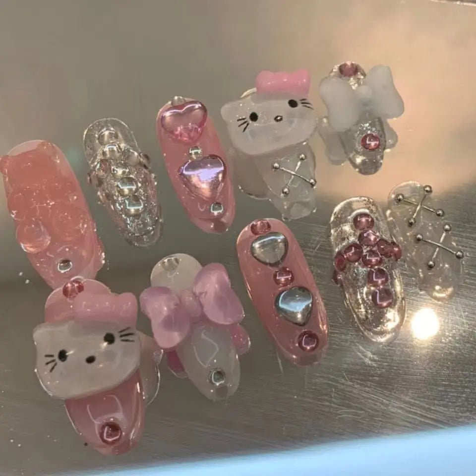Kawaii Deco Press On Nails for an Adorable Nail Makeover - Cosparty