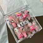 Kawaii deco press on nails - 3d - acrylic nails - fake - kawaiicore - my melody