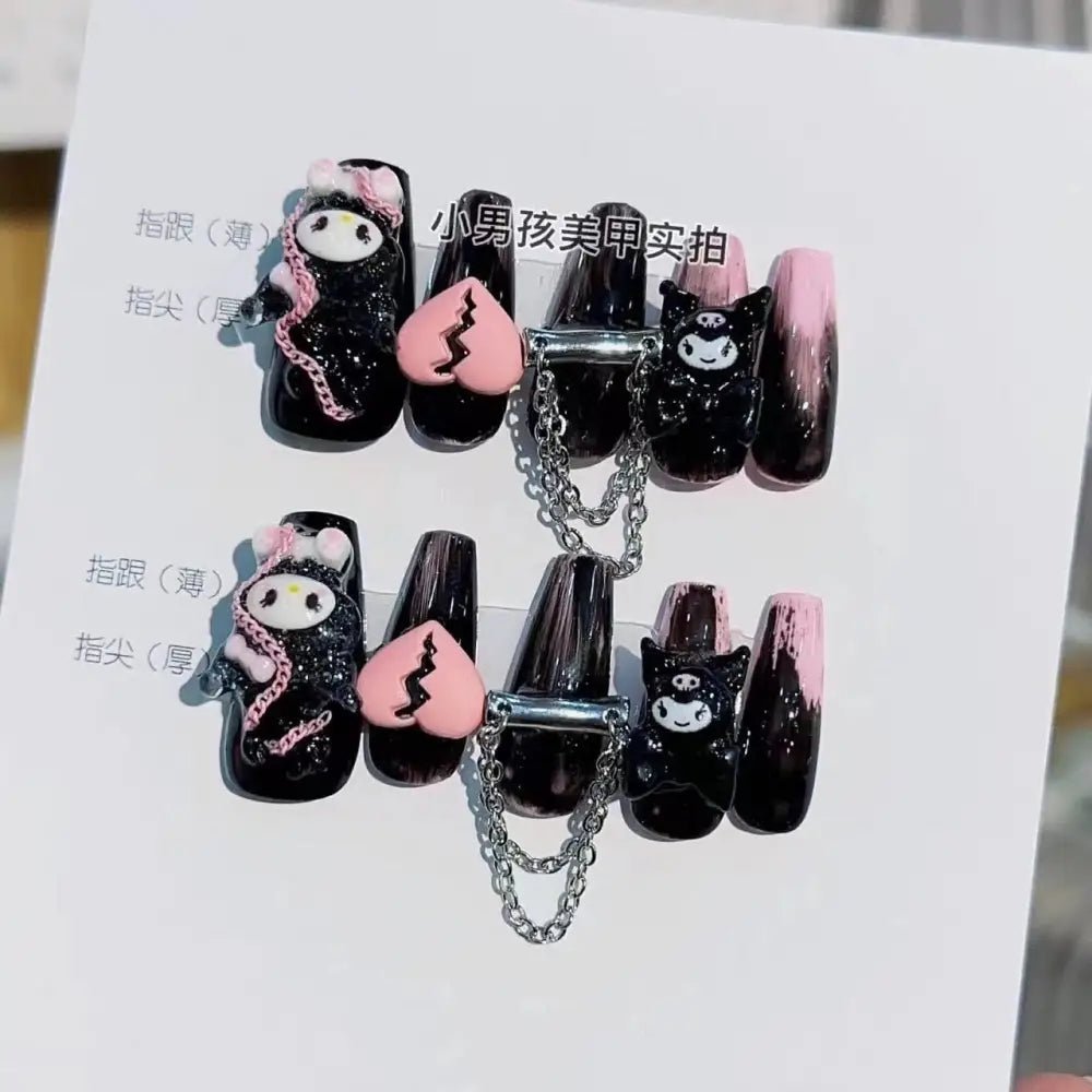 Kawaii Deco Press On Nails for an Adorable Nail Makeover - Cosparty
