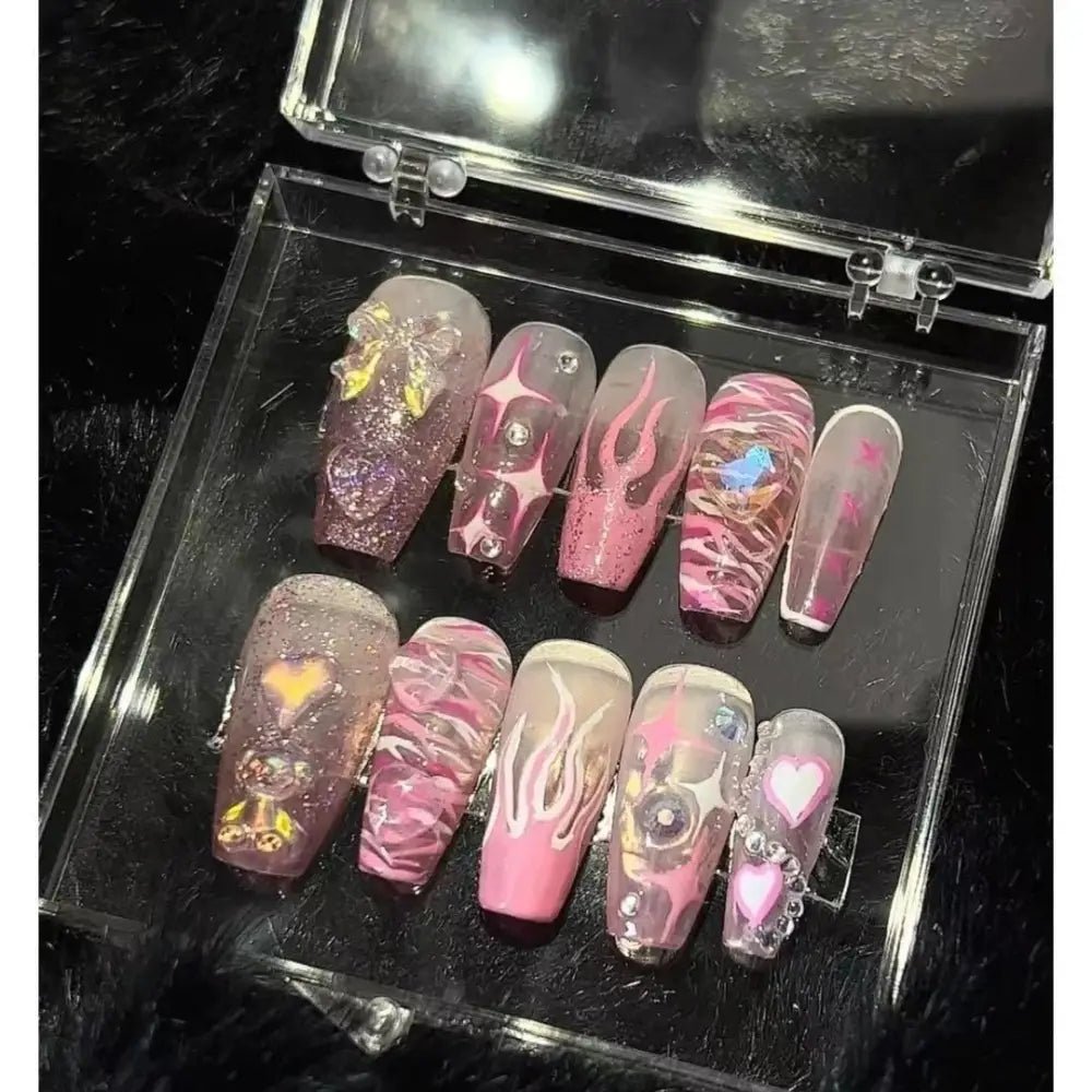Kawaii Deco Press On Nails for an Adorable Nail Makeover - Cosparty