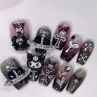 Kawaii deco press on nails - 3d - acrylic nails - fake - kawaiicore - my melody