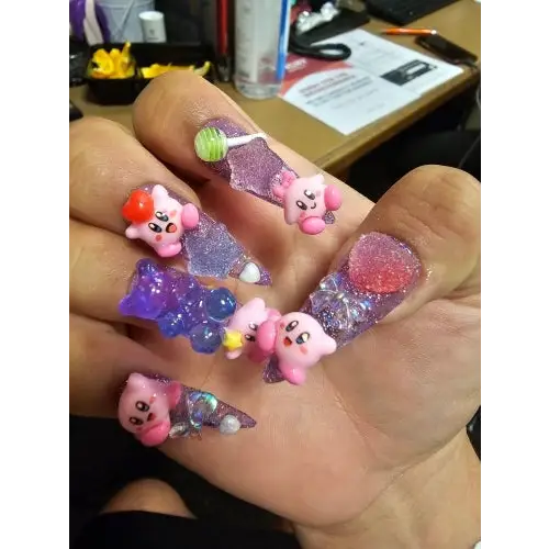 Kawaii Deco Press On Nails for an Adorable Nail Makeover - nails