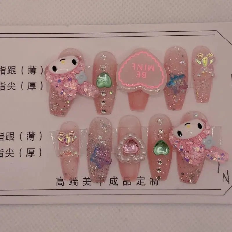 Kawaii Deco Press On Nails for an Adorable Nail Makeover - Cosparty