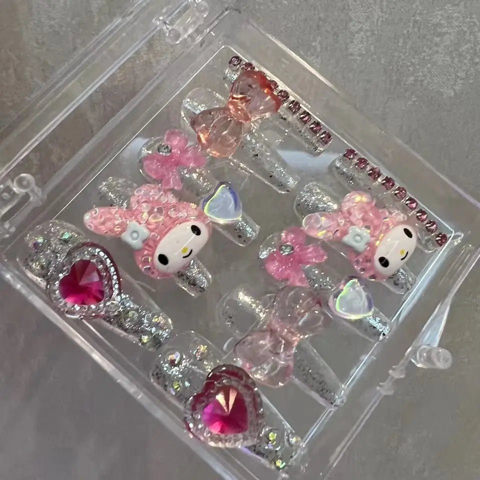 Kawaii Deco Press On Nails for an Adorable Nail Makeover - Cosparty