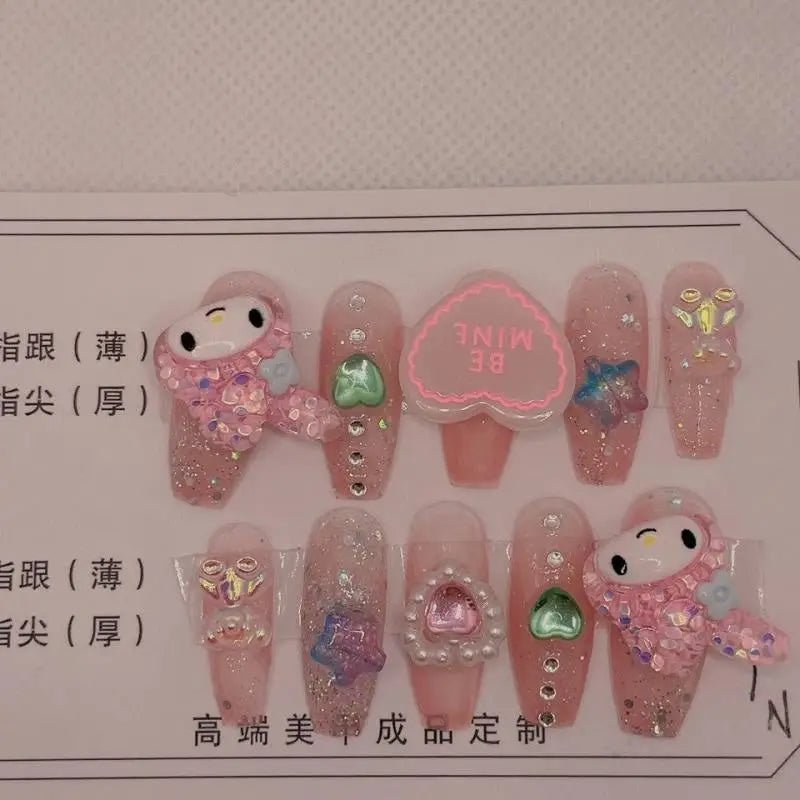 Kawaii Deco Press On Nails for an Adorable Nail Makeover - Cosparty
