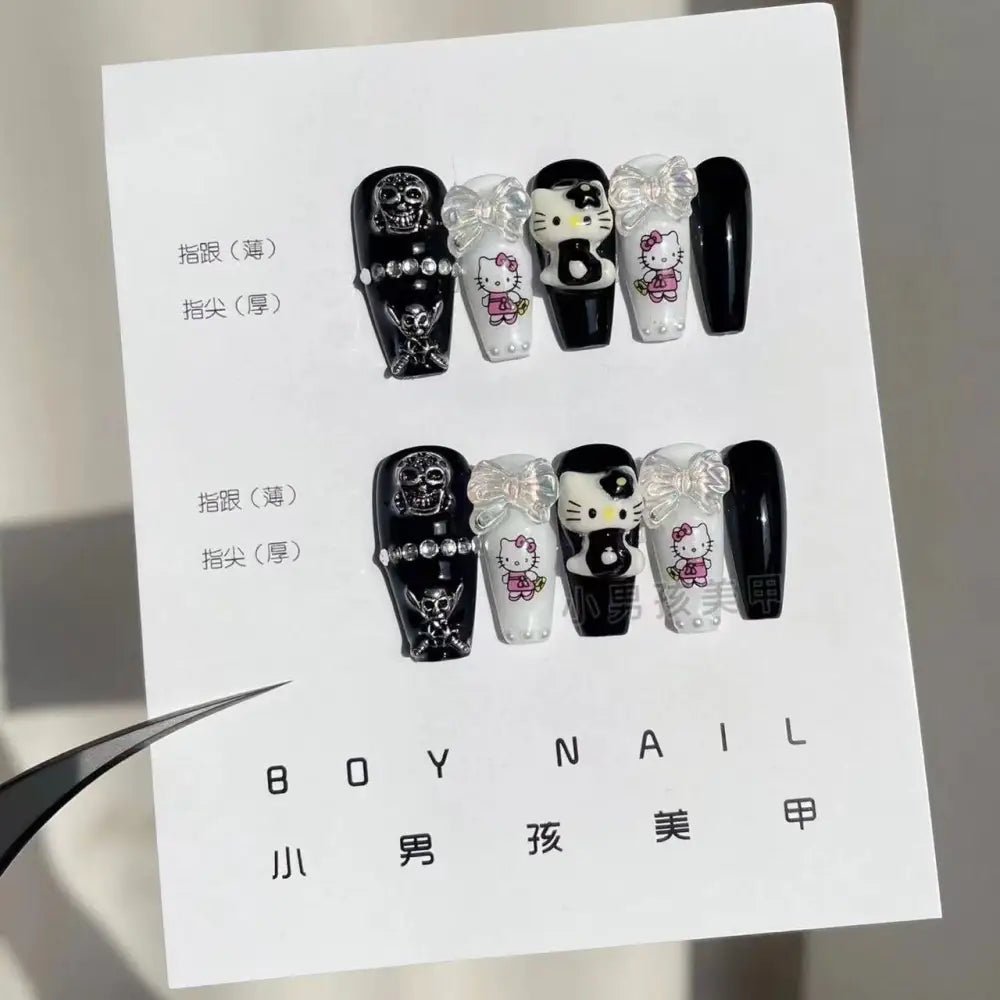 Kawaii Deco Press On Nails for an Adorable Nail Makeover - Cosparty