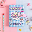 Kawaii Diary Planner with Pastel Rainbow Prints In Stock - Cosparty