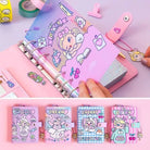 Kawaii Diary Planner with Pastel Rainbow Prints In Stock - diary