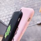 Kawaii Dinosaur Samsung Phone Case in Pink or Black - phone case