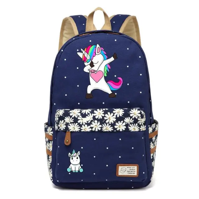 Kawaii Everyday Backpack in Various Styles and Colors - Backpack