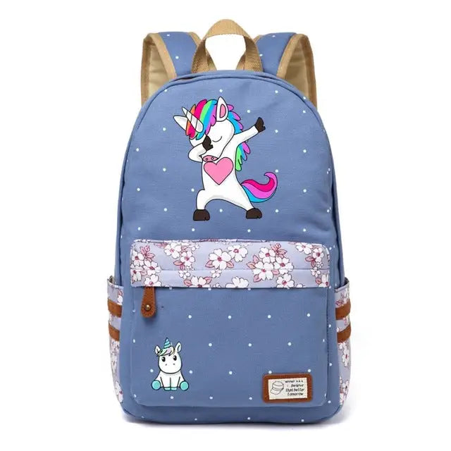 Kawaii Everyday Backpack in Various Styles and Colors - Backpack