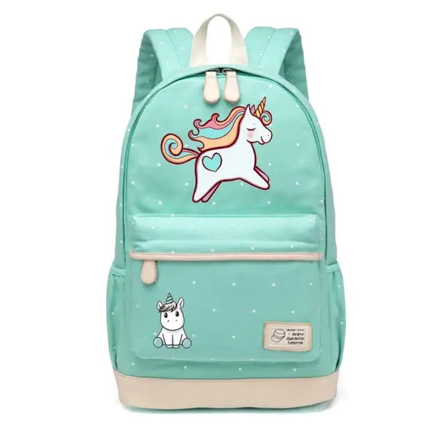 Kawaii Everyday Backpack in Various Styles and Colors - Backpack