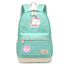 Kawaii Everyday Backpack in Various Styles and Colors - Mermaid - Backpack