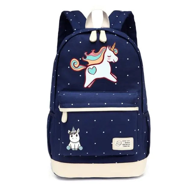 Kawaii Everyday Backpack in Various Styles and Colors - Backpack