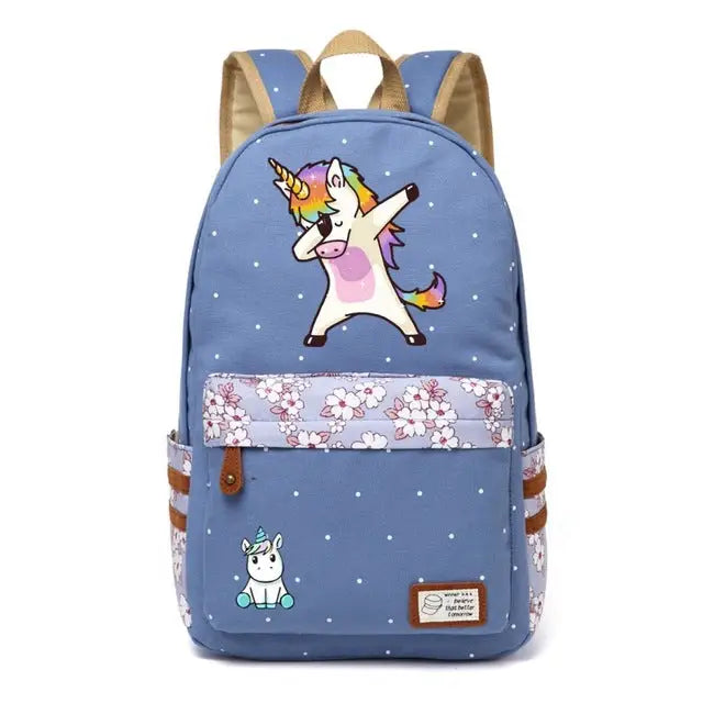 Kawaii Everyday Backpack in Various Styles and Colors - Backpack