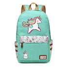 Kawaii Everyday Backpack in Various Styles and Colors - Green 1 - Backpack