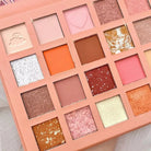 Kawaii Eyeshadow Palette with Warm Tones and Cute Anime Design - Cosparty