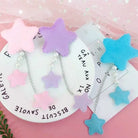 Kawaii Fairy-Kei Star Hair Clip with Charms and Pearls - Accessories