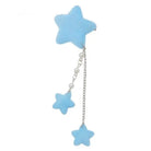 Kawaii Fairy-Kei Star Hair Clip with Charms and Pearls - Accessories