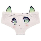 Kawaii Floppy Neko Eared Anime Face Underwear - Cosparty