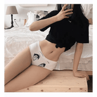 Kawaii Floppy Neko Eared Anime Face Underwear - Cosparty