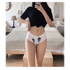 Kawaii Floppy Neko Eared Anime Face Underwear - underwear