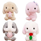 Kawaii Fluffy Baby Bunny Rabbit Plush Toy for Cospartys - stuffed animal