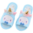 Kawaii Unicorn Slippers - Blue Cinnamoroll - cartoon, cinnamoroll, footwear, furry, fuzzy