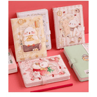 Kawaii Food Inspired Journal with Vibrant Pastel Prints - Cosparty