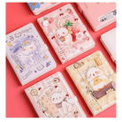 Kawaii Food Inspired Journal with Vibrant Pastel Prints - Cosparty