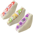 Kawaii Fruit Sandwich Plushies for Adorable Cuddly Fun - stuffed animal