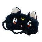 Kawaii Fuzzy Sleep Mask for Cozy Light Blocking Rest - Cosparty