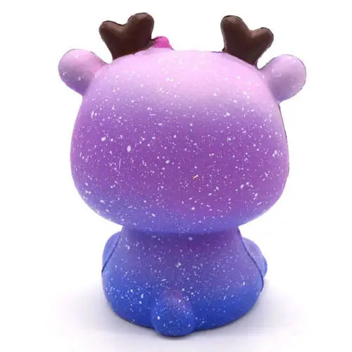 Kawaii Galaxy Squeeze Toys featuring Reindeer and Dinosaur Designs - Plush