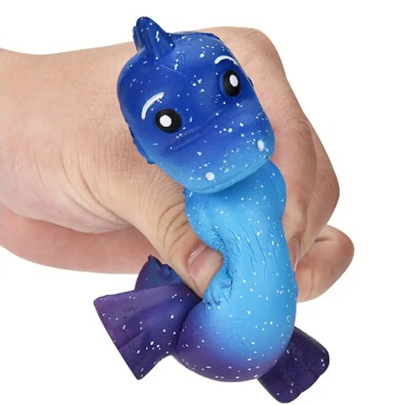 Kawaii Galaxy Squeeze Toys featuring Reindeer and Dinosaur Designs - Plush