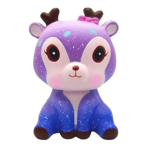 galaxy reindeer baby Deer squeeze toy stress ball stress relief autism stim stimming kawaii fairy kei autistic toys by Cosparty