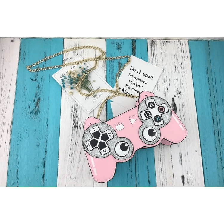 Kawaii Gamer Girl Handbag Large and Stylish In Stock New Condition - Cosparty