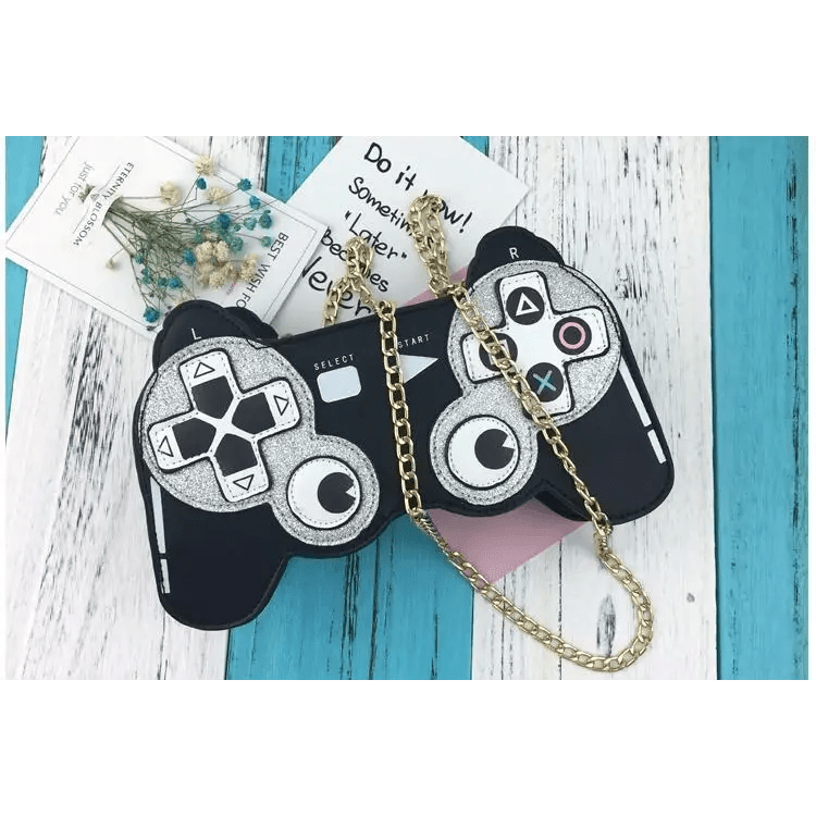 Kawaii Gamer Girl Handbag Large and Stylish In Stock New Condition - Cosparty