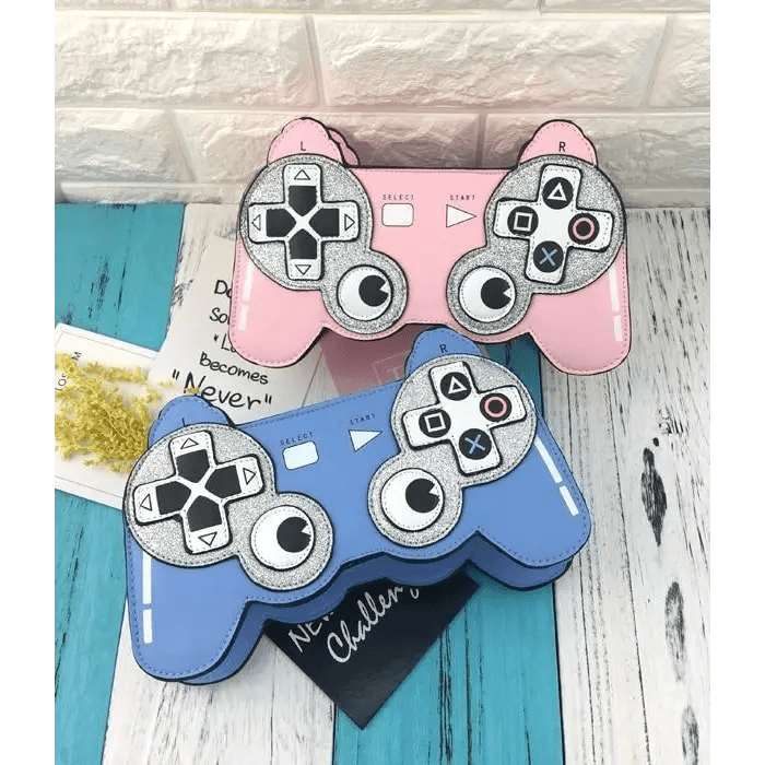 Kawaii Gamer Girl Handbag Large and Stylish In Stock New Condition - Cosparty