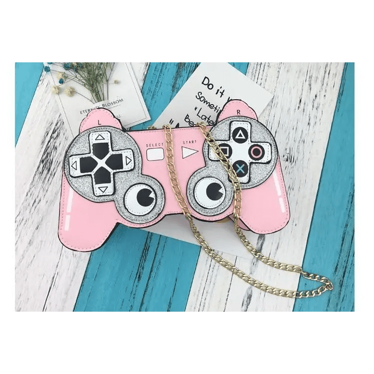 Kawaii Gamer Girl Handbag Large and Stylish In Stock New Condition - Cosparty