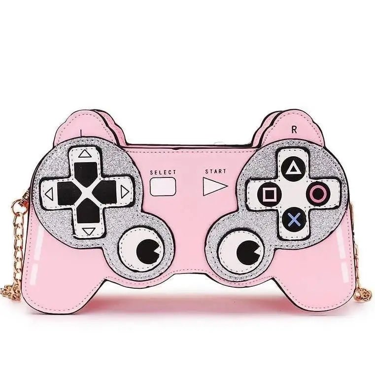 Kawaii Gamer Girl Handbag Large and Stylish In Stock New Condition - Cosparty