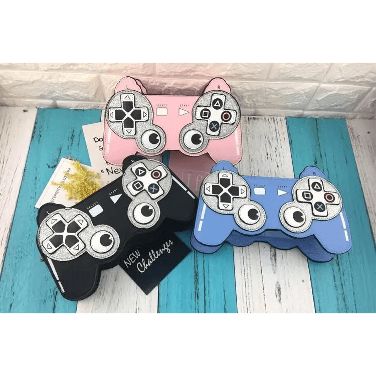 Kawaii Gamer Girl Handbag Large and Stylish In Stock New Condition - Cosparty