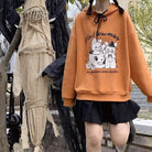 Kawaii Goth Candy Hoodie Sweater for Halloween and Year - Round Wear - Cosparty