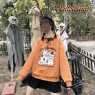 Kawaii Goth Candy Hoodie Sweater for Halloween and Year-Round Wear - Shirts & Tops