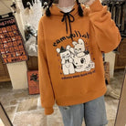 Kawaii Goth Candy Hoodie Sweater for Halloween and Year - Round Wear - Cosparty