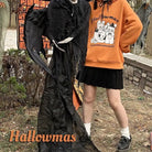 Kawaii Goth Candy Hoodie Sweater for Halloween and Year-Round Wear - Shirts & Tops