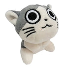 Kawaii Grey Kitty Cat Plush with Keychain Strap - Cosparty