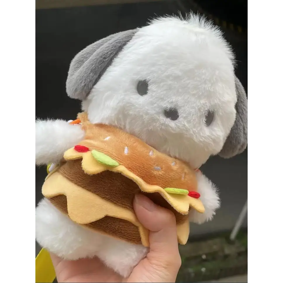 Kawaii Hamburger Puppy Bag for Adorable Fashion Enthusiasts - purse