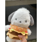 Kawaii Hamburger Puppy Bag for Adorable Fashion Enthusiasts - purse