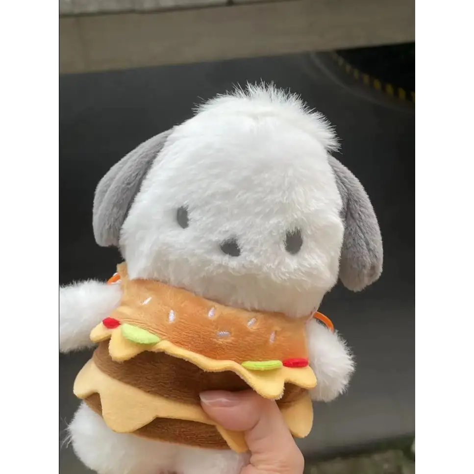 Kawaii Hamburger Puppy Bag for Adorable Fashion Enthusiasts - purse