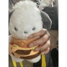 Kawaii Hamburger Puppy Bag for Adorable Fashion Enthusiasts - Cosparty